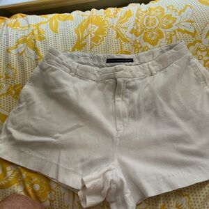 Ralph Lauren White Cotton Shorts